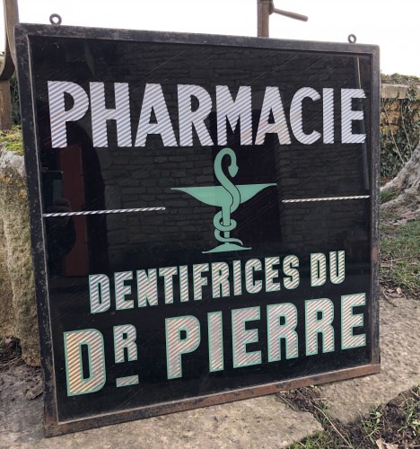 Pharmacy vintage sign