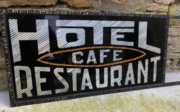 Vintage sign.