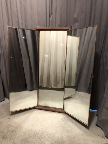 Old wall triptych mirror. (sold)