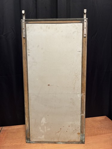 Old shop wall display case.