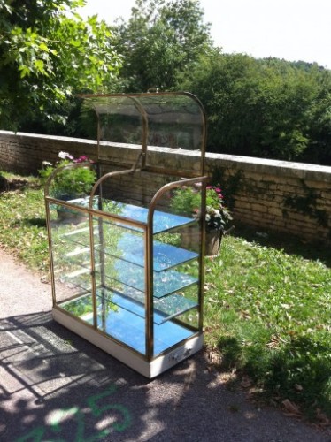 Big vintage shop display case