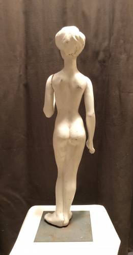 Vintage little store mannequin.