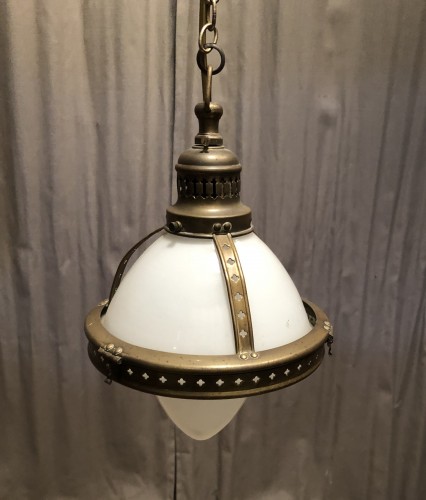 Vintage small suspension lamp.