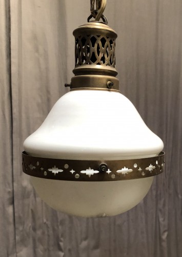 Vintage small suspension lamp.