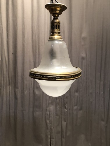 Vintage small suspension lamp.