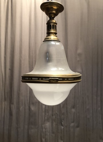 Vintage small suspension lamp.