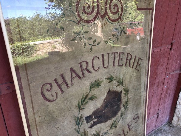Old store awning.