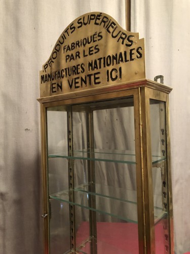 Old tobacco wall display.