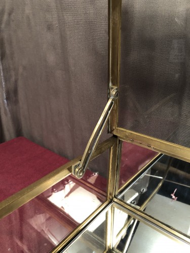 Old large shop counter display case.