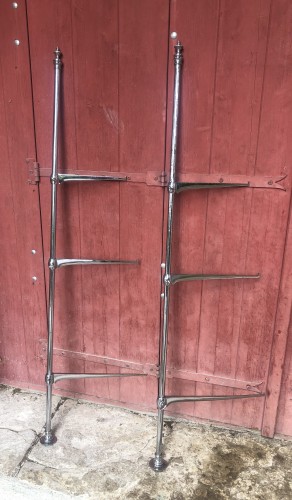 Old uprights for store shelves.