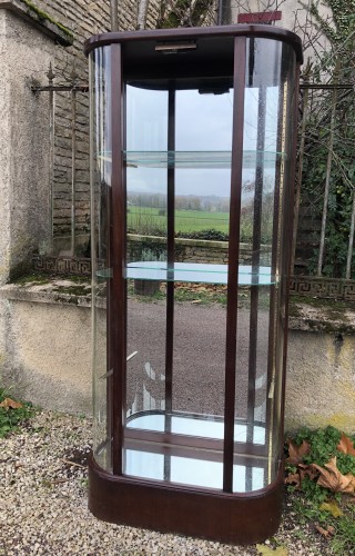 Shop display cabinet.