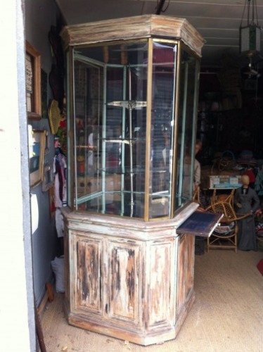 Big vintage shop display case