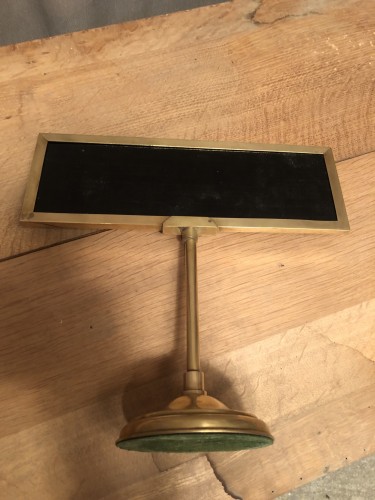 Old cash register sign, counter.