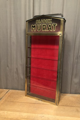 Old shop display case, jewelry store.