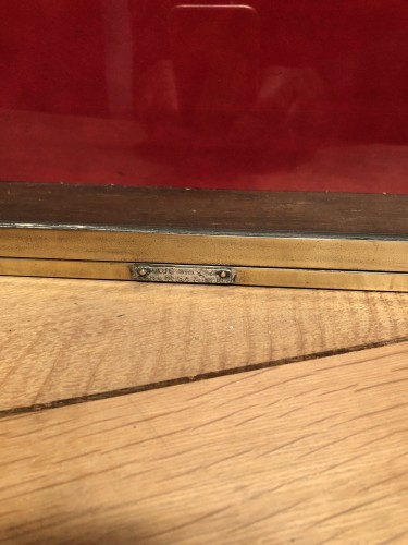 Old shop display case, jewelry store.
