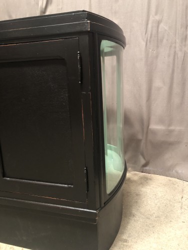 Antique shop display counter unit.