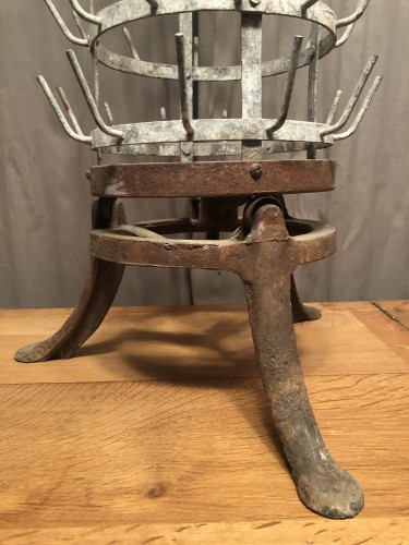 Antique bottle drainer.