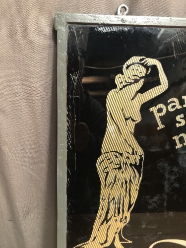 Former women's lingerie sign.