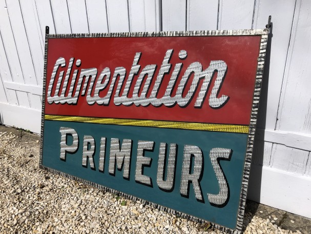 Old store sign.