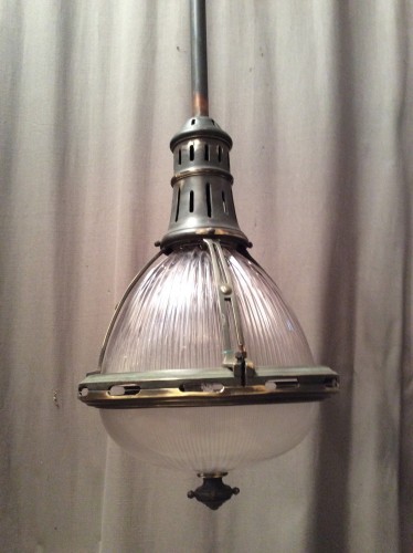 Vintage Holophane suspension lamp (reserved PHG)