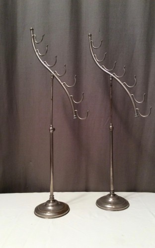 Vintage sticks stands display.