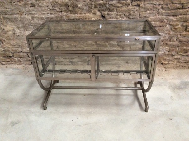 Vintage rolling bar.