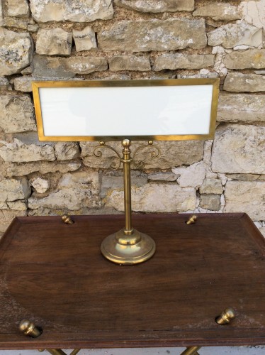 Vintage shop counter panel.