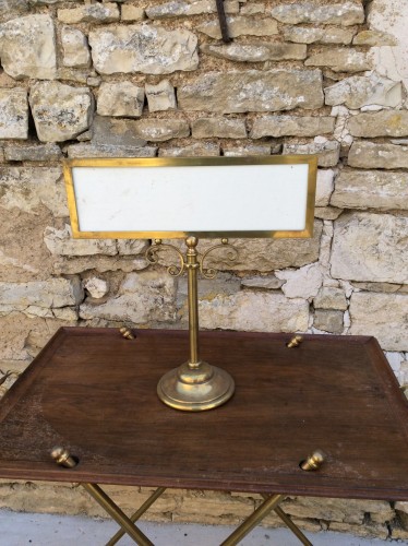 Vintage shop counter panel.