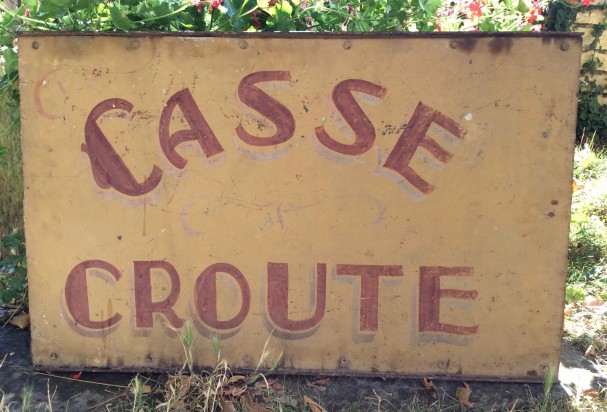 Vintage sign