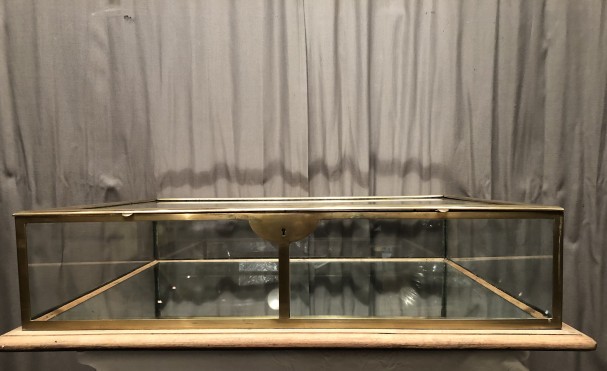 Old big store counter display case.