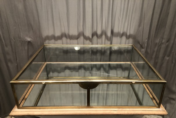 Old big store counter display case.