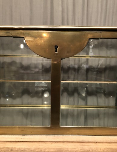 Old big store counter display case.