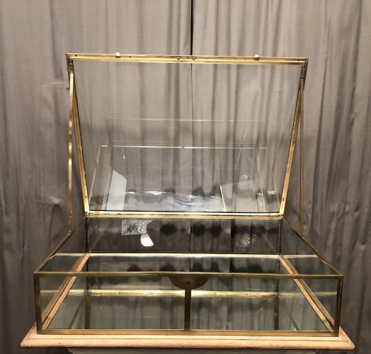 Old big store counter display case.