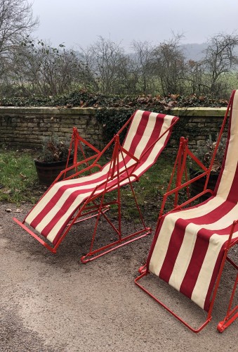 Garden sun loungers