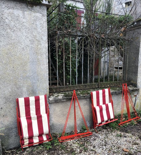 Garden sun loungers(reserved)