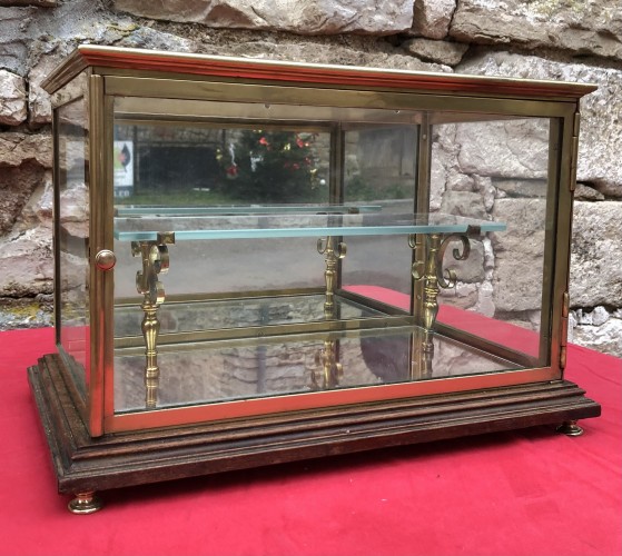 Old small shop display case.