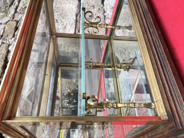 Old small shop display case.