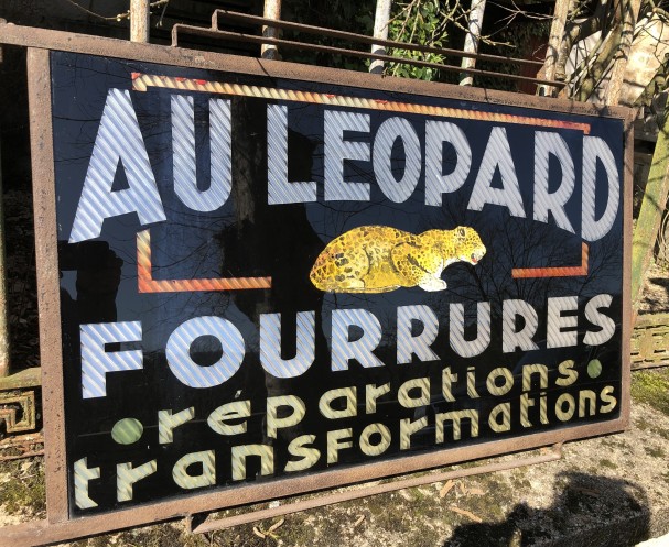 Old sign. (sold)