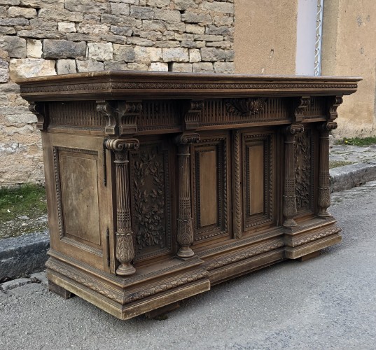 Old store counter desk.