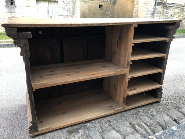 Old store counter desk.