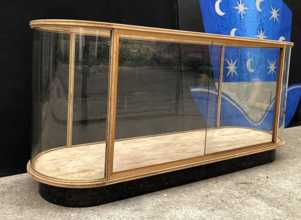 Old large shop display counter.(sold)