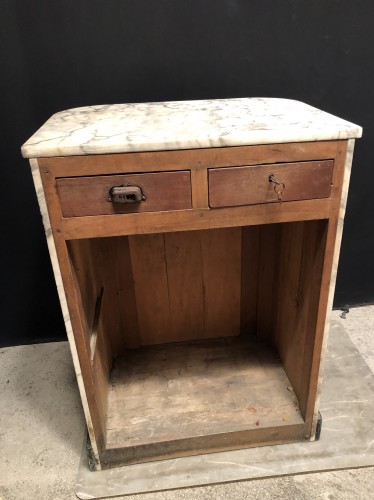 Old store cash desk.