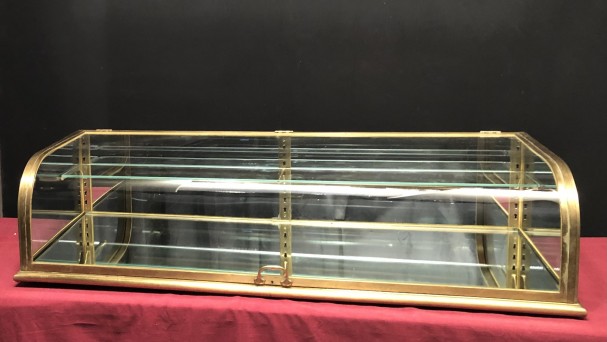 Large old store counter showcase.(sold CP)