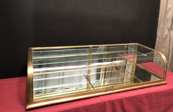 Large old store counter showcase.(sold CP)