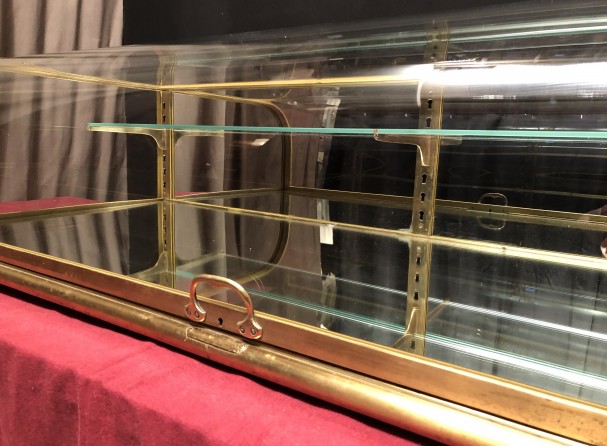 Large old store counter showcase.(sold CP)