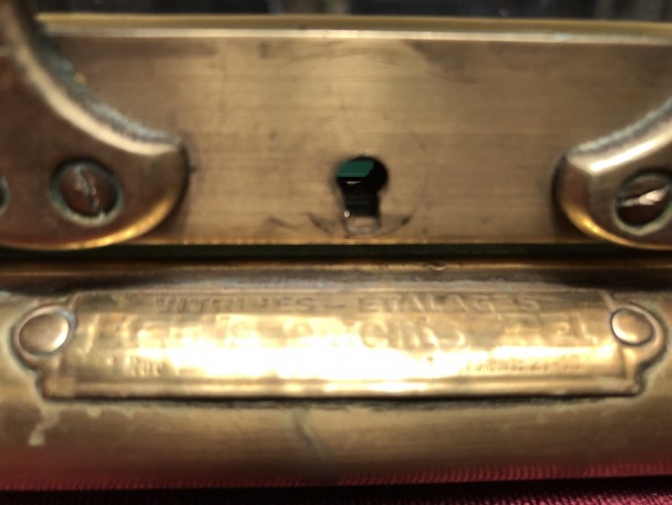 Large old store counter showcase.(sold CP)