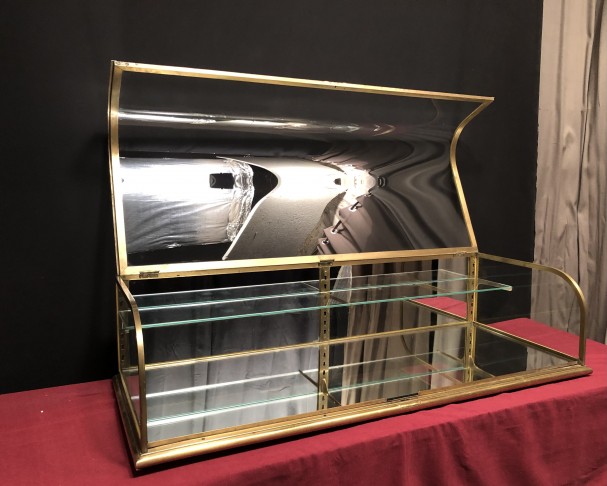 Large old store counter showcase.(sold CP)