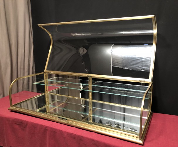 Large old store counter showcase.(sold CP)