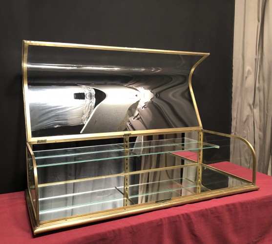 Large old store counter showcase.(sold CP)