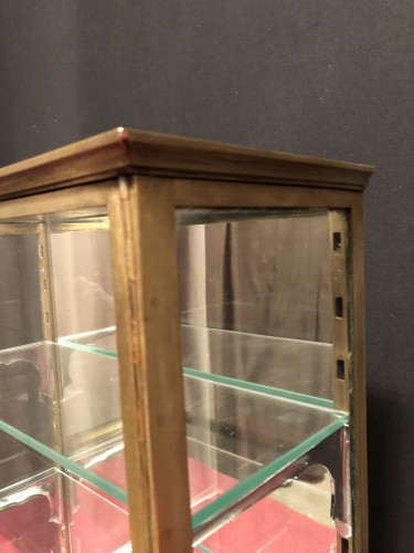 Old small wall showcase.